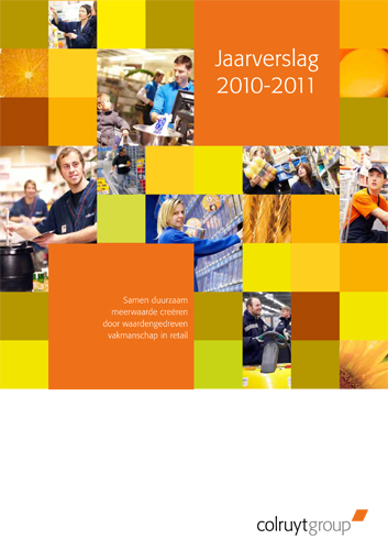 Kaft van Jaarverslag 2010-2011